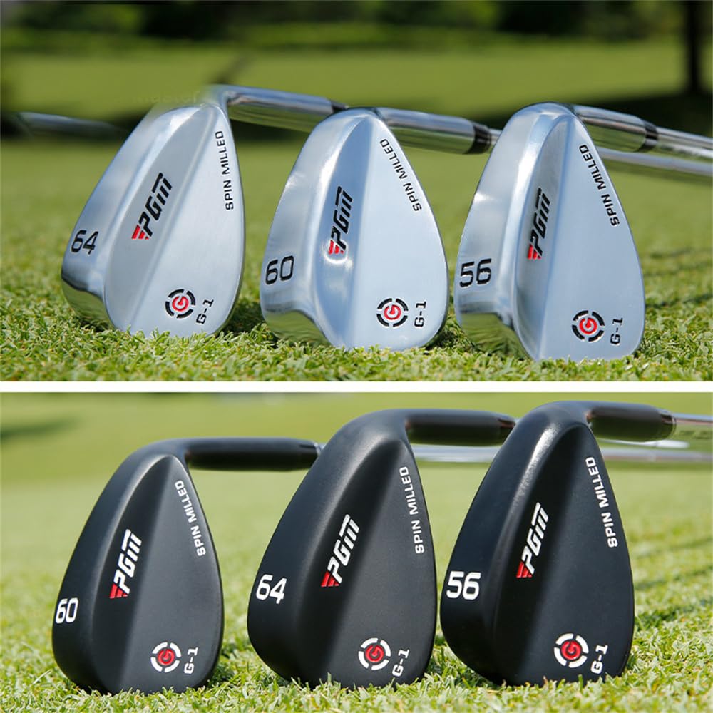 Cuñas de Arena de Golf para Adultos Mujeres Hombres - 50/52/54/56/58/60/ 62/64 Grados Cuñas de Club de Golf diestros, Niveles de golfistas