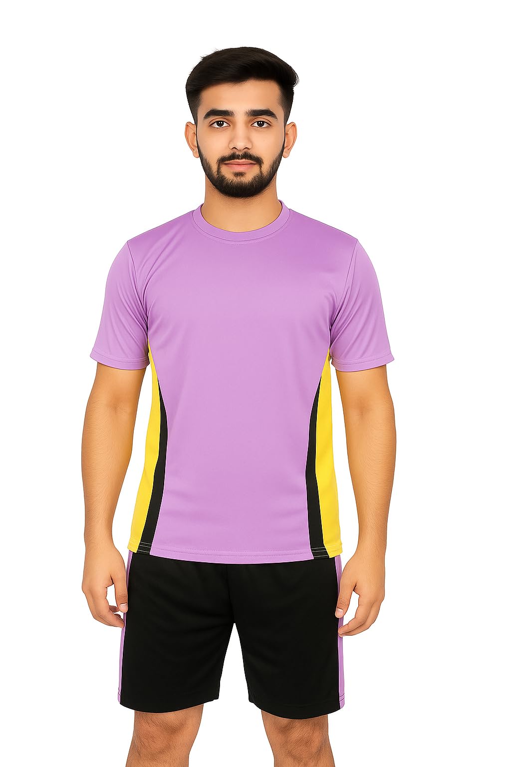 Real Choice Football & Sports Jersey Set for Men | Performance Quick Dry T-Shirt & Shorts for Matches & Practice-image-31