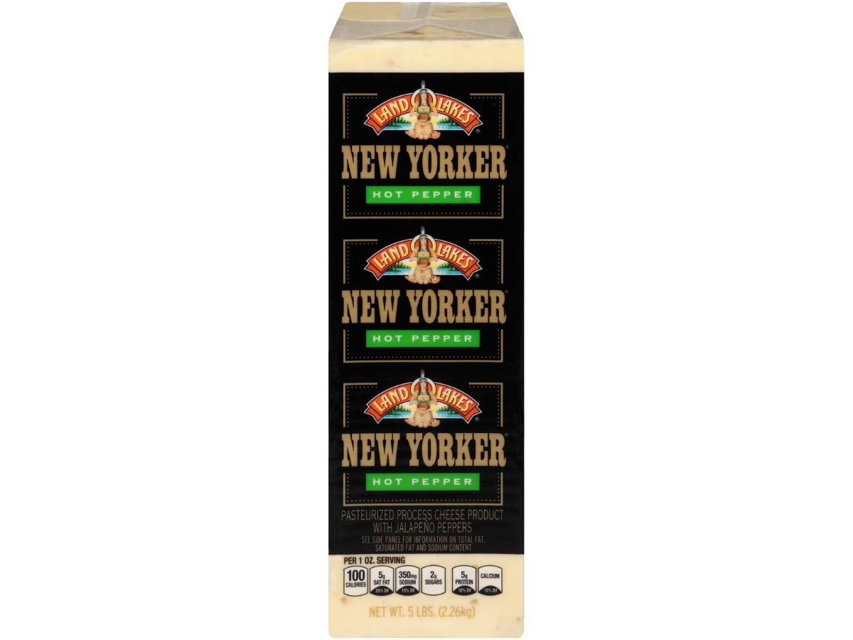 Land O Lakes New Yorker Hot Pepper Cheese, 5 Pound 2 per
