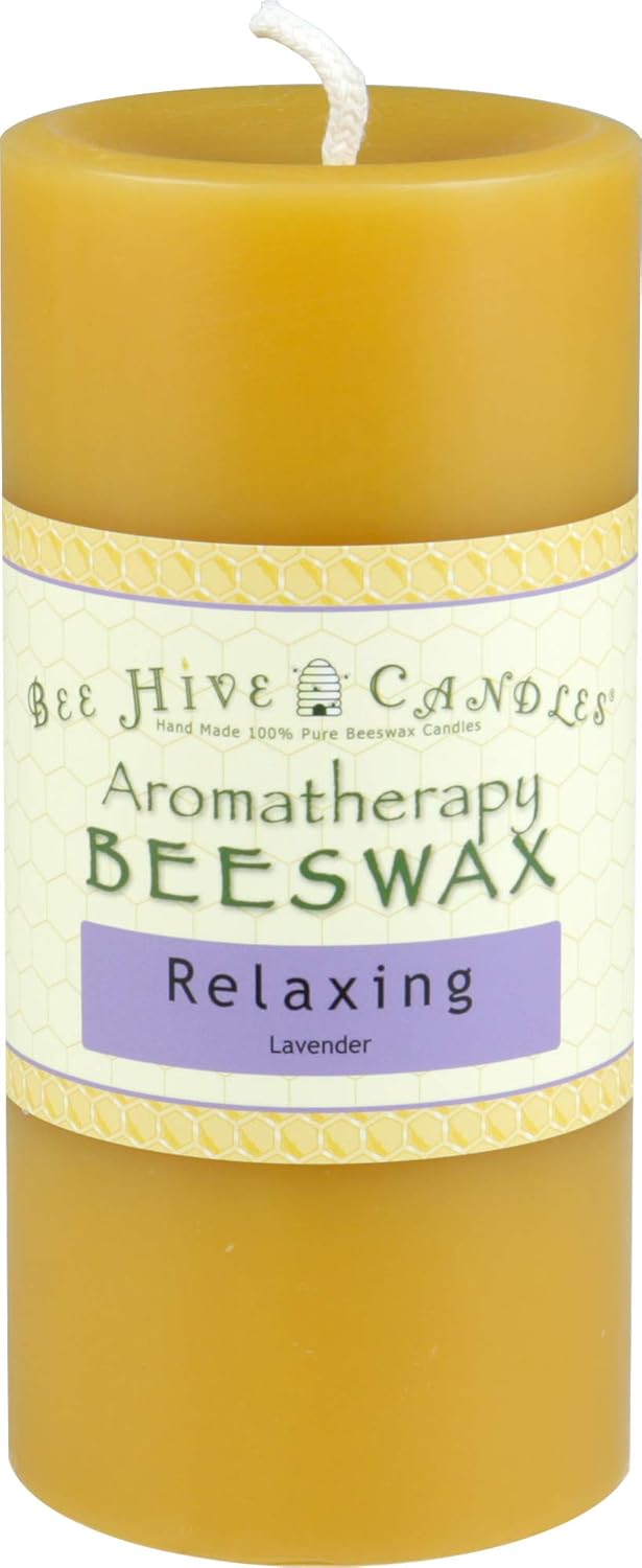 Bee Hive Candles 100 Pure Beeswax Aromatherapy Pillar