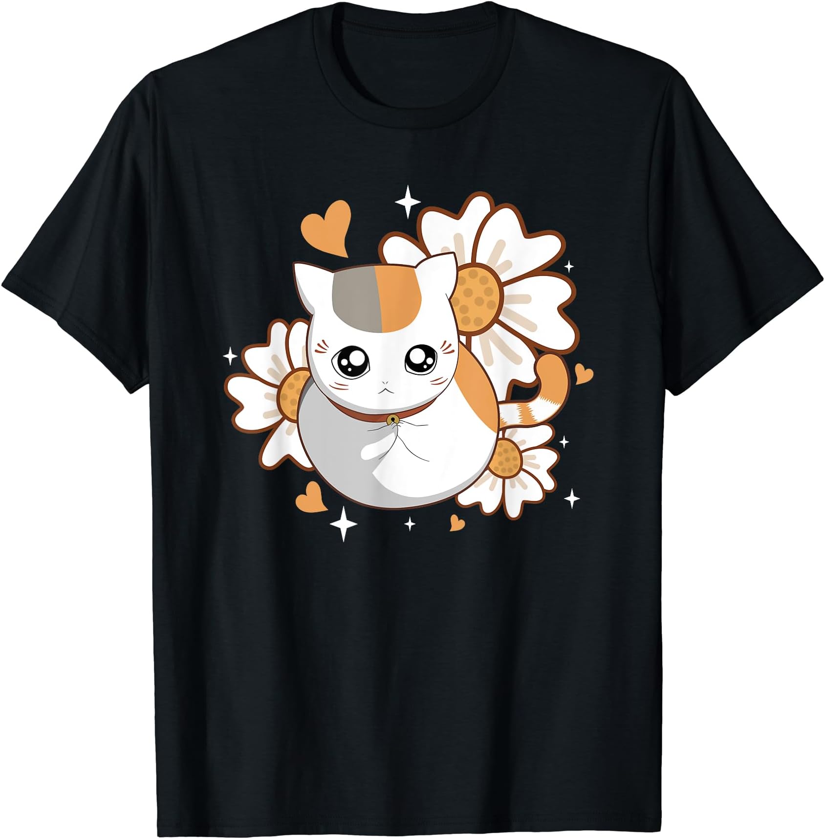 Funny Cat Kutusita Nyanko Cute Cat Nyanko Sensei T-Shirt