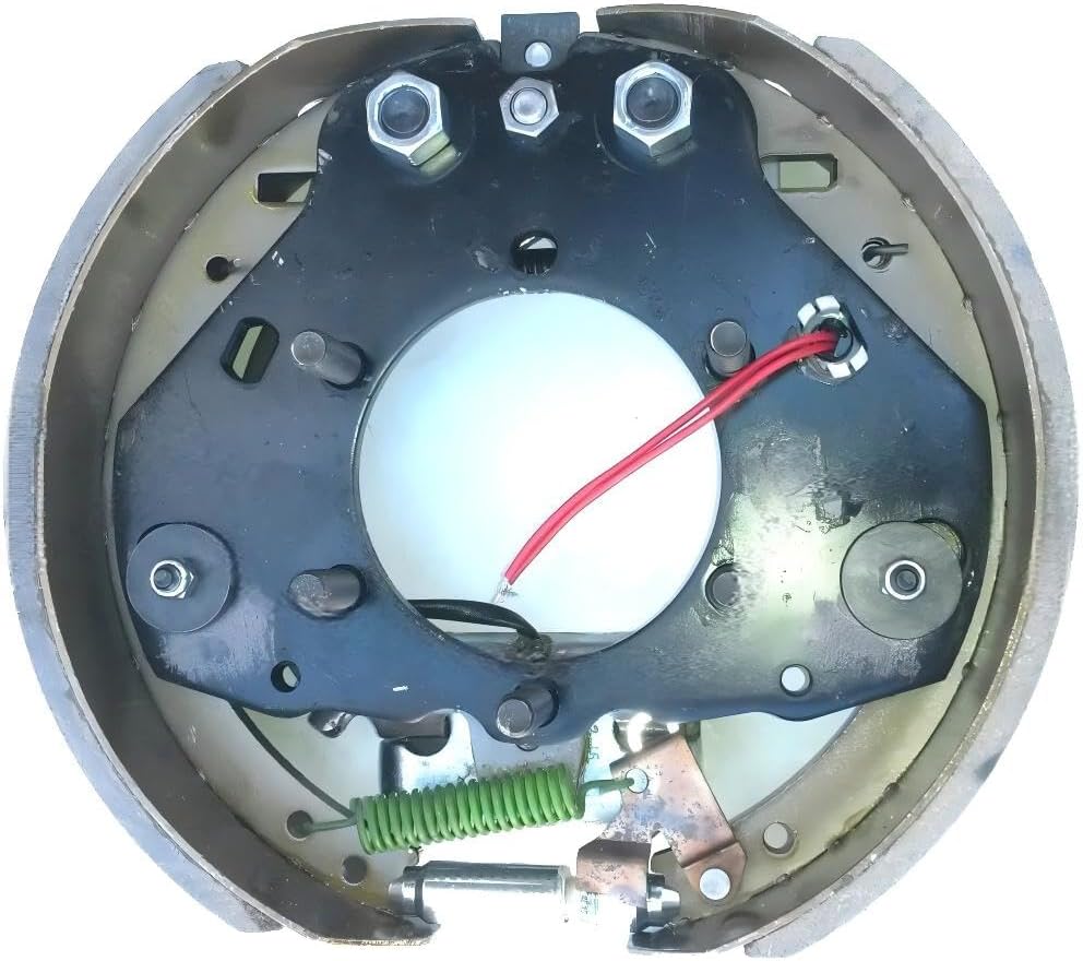 023-529-00 10K Right 12-1/4x3-1/2 Backing Plate K568255.1 Fits For ALKO Trailer Electric Axle - Trailer Backing Plate Brake Assembly Replacement