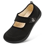 Womens Slippers Wide Diabetic Shoes for Women Adjustable House Slippers Swollen Bunions Neuropathy House Shoes Stable Non Slip Barefoot Walking Shoes Indoor Outdoor