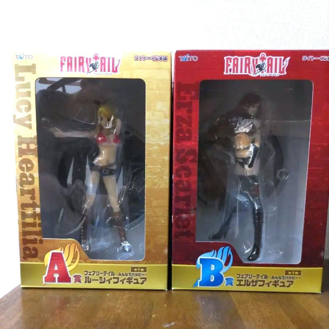 フェアリーテイル エルザルーシィタイトーくじフィギュア