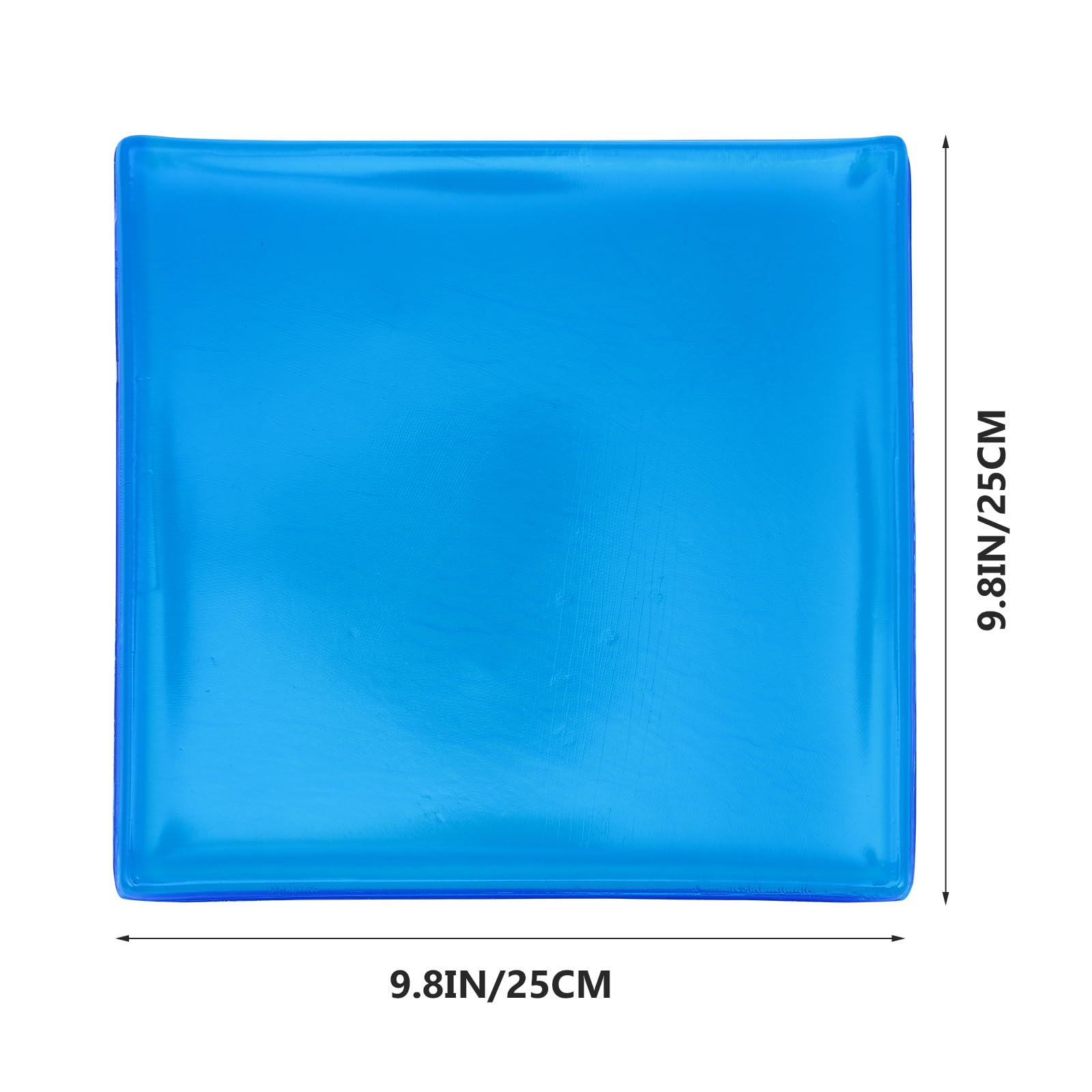 Didiseaon Cuscino Gel Moto Rinfrescante Blu Leggero per Periodo Caldo
