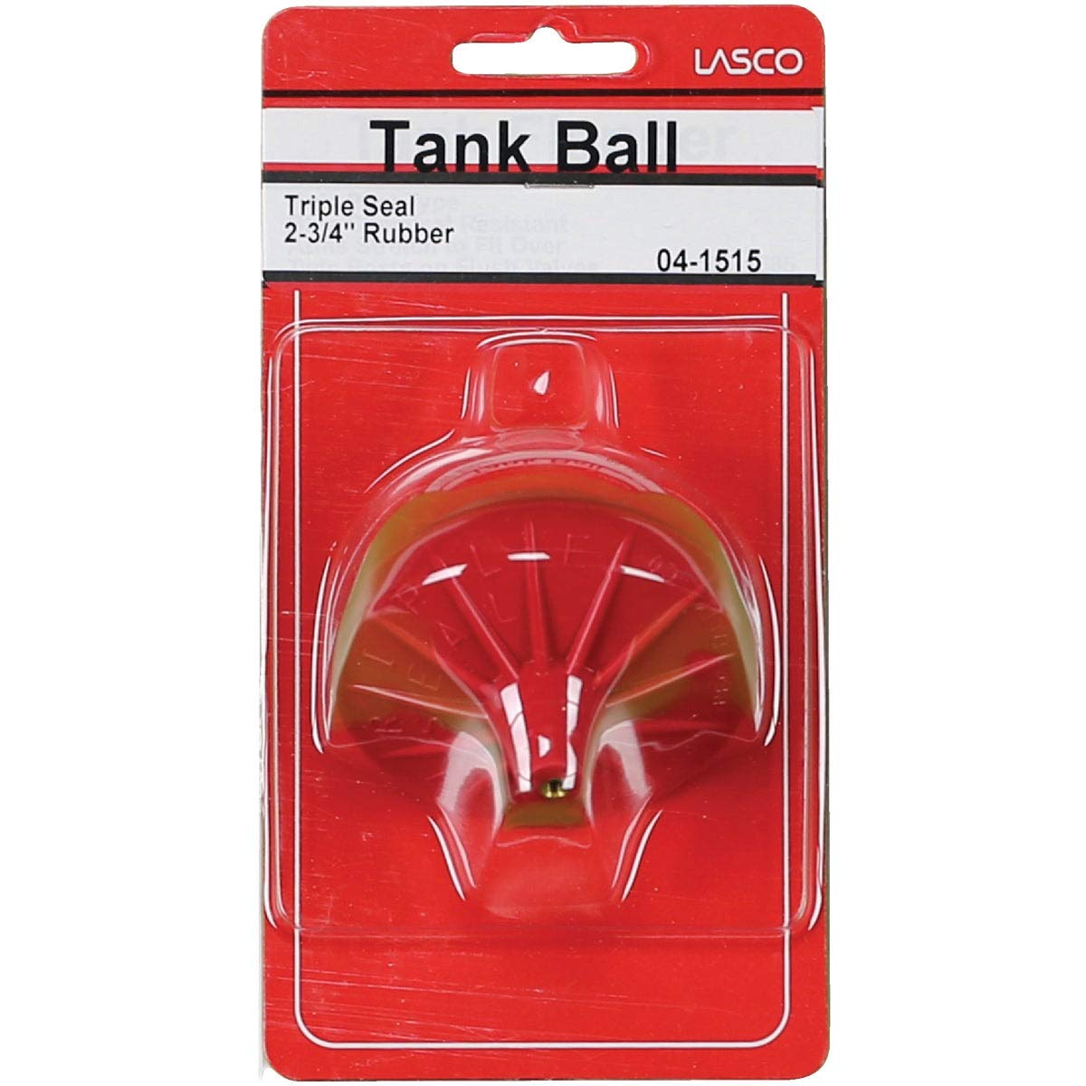 Toilet Tank Ball, Triple Seal, 2.75-In.