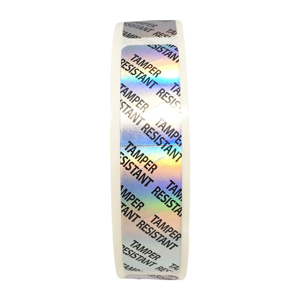 Tamper-Resistant Silver Metallic Labels, 0.75" x 3.5" Adhesive Stickers, 500-Pack