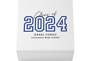 Let's Make Memories Personalized Keepsake Box - For Graduation - Class of 2024