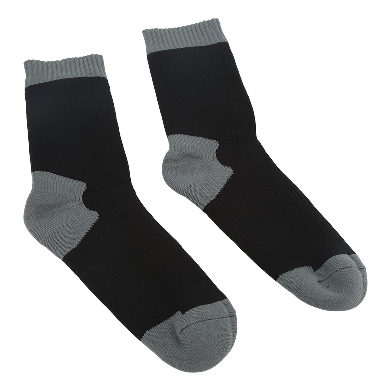 2 PCS Calcetines Impermeables y Calefactables, Doble Capa Gruesa para Exteriores, Absorción de Sudor y Transpirables para Montañismo, Ciclismo y Esquí, Diseño Sin Costuras y Secado