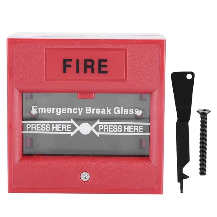 Buy Pomya Red Sign Emergency Stop Switch,Emergency Exit Fire Alarm