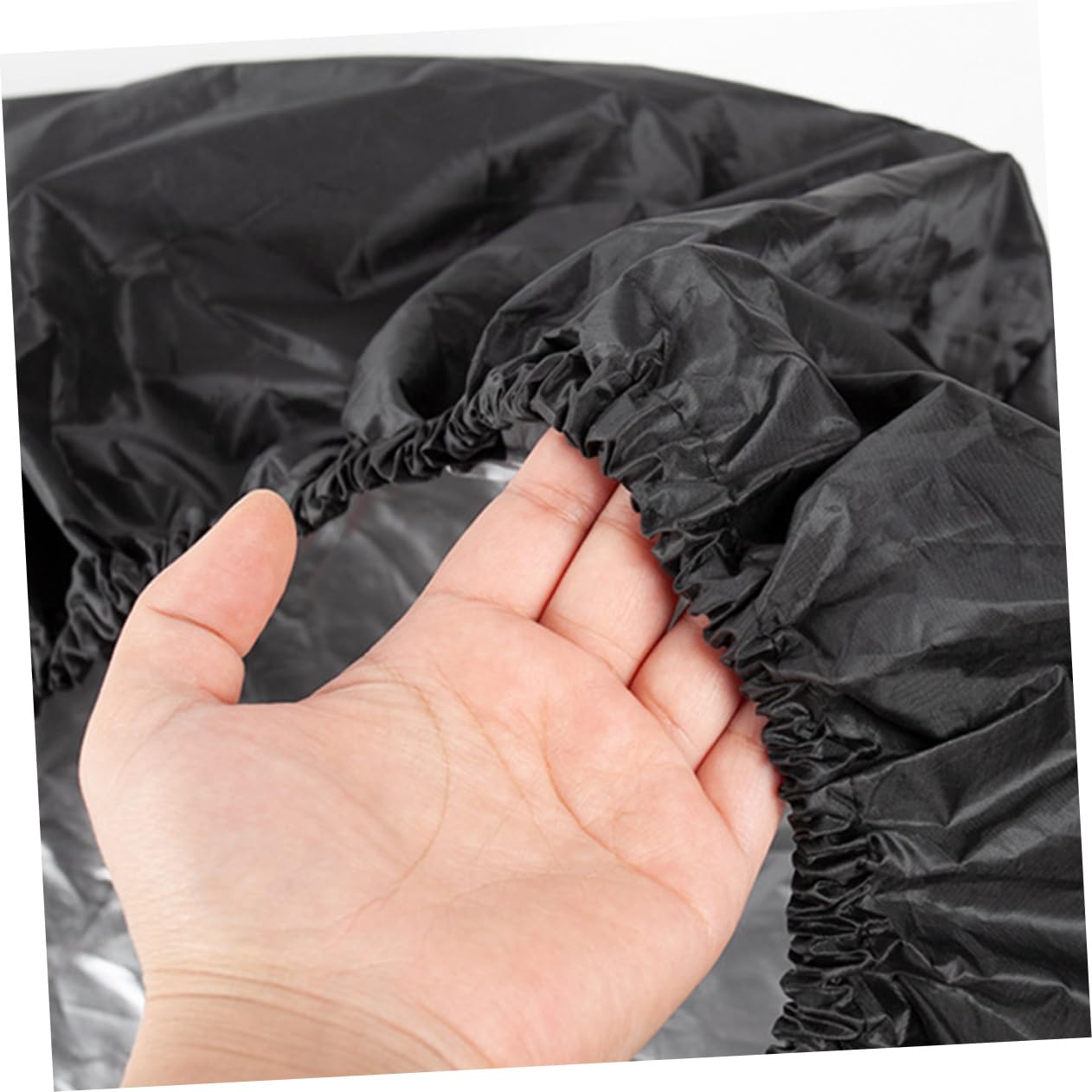 Pezzi Copertura Nero Poliestere Pneumatici per 4, 190t | Camper e Roulotte, Installazione Facile e Vestibilità, Limita L’accumulo di Detriti All’esterno