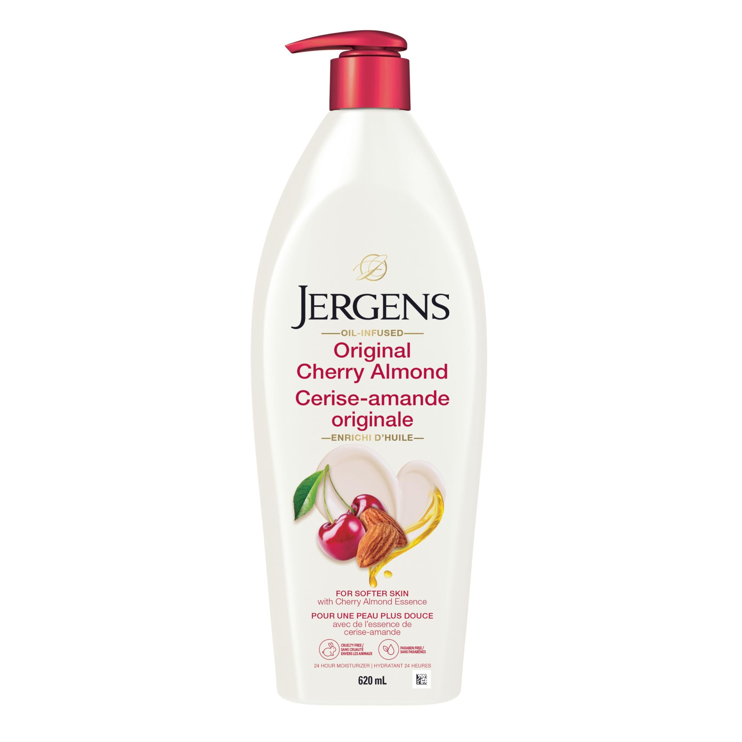 Jergens Original Cherry Almond Moisturizer & Body Lotion