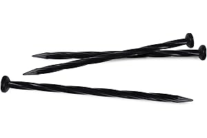 EasyFlex Spiral Landscape Edging Anchoring Stakes (24-Pack) for Secure Garden Borders