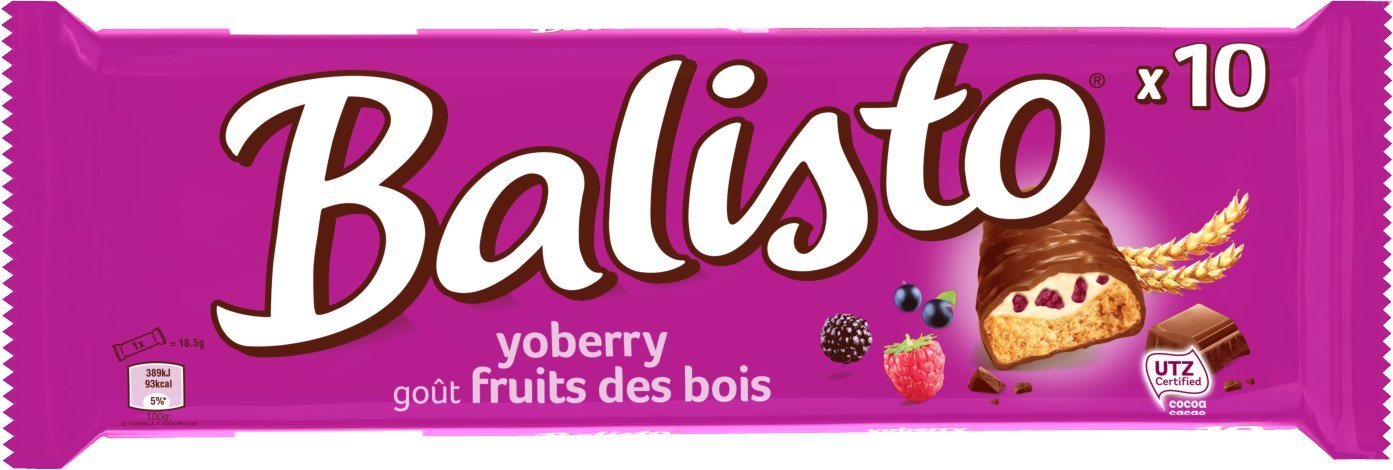 Balisto Sachet de 10 Barres Fruits des Bois