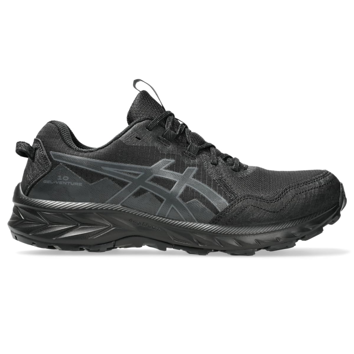 ASICS Women's Gel-Venture 10 Running Shoes, 8, Black/Graphite Grey