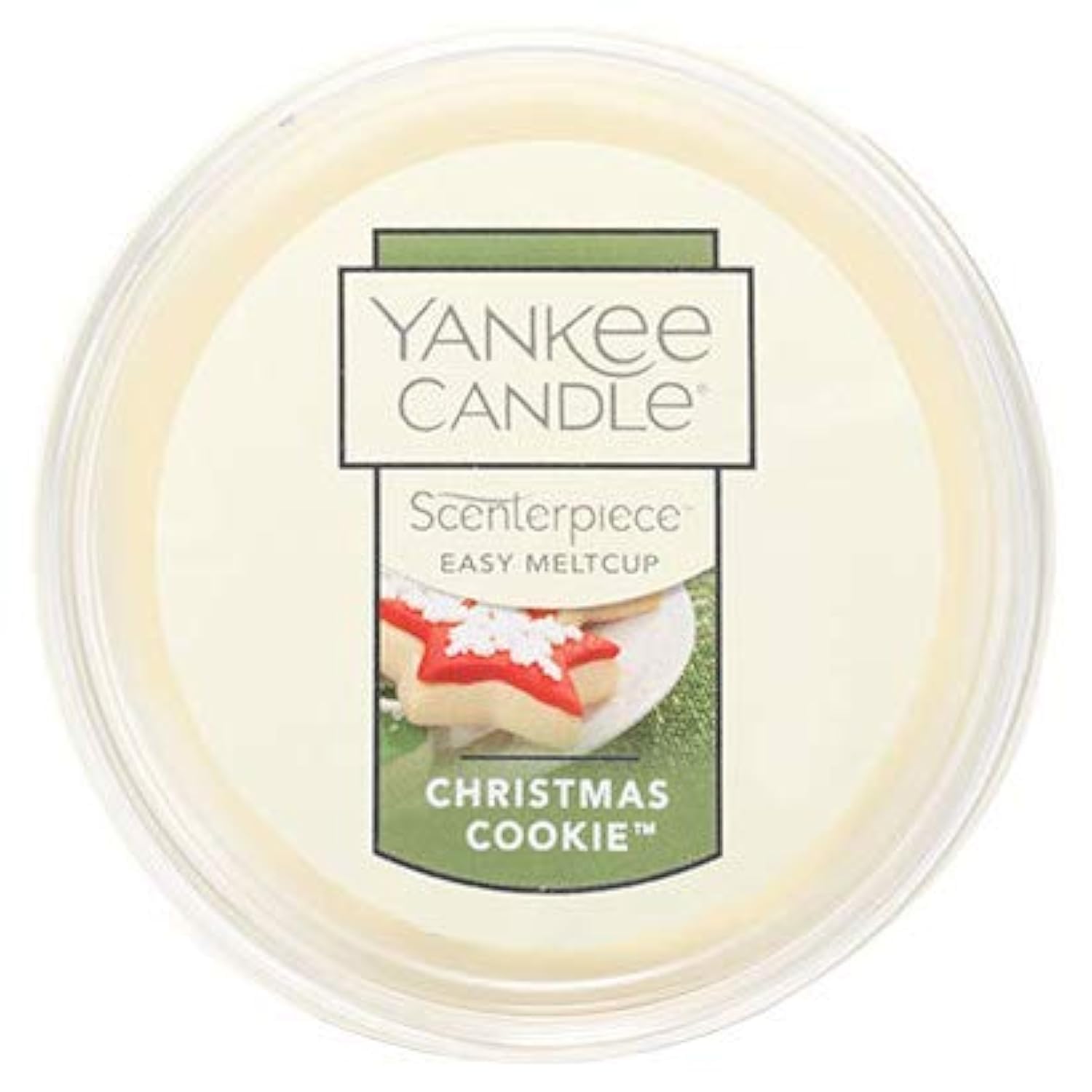 Yankee CandleChristmas Cookie Scenterpiece Easy MeltCup, Festive Scent