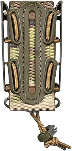 (Multicam) Soft Shell Scorpion - Portador de pistola alto con trabilla para cinturón (1.75-1.25 pulgadas) 100% fabricado en los Estados Unidos