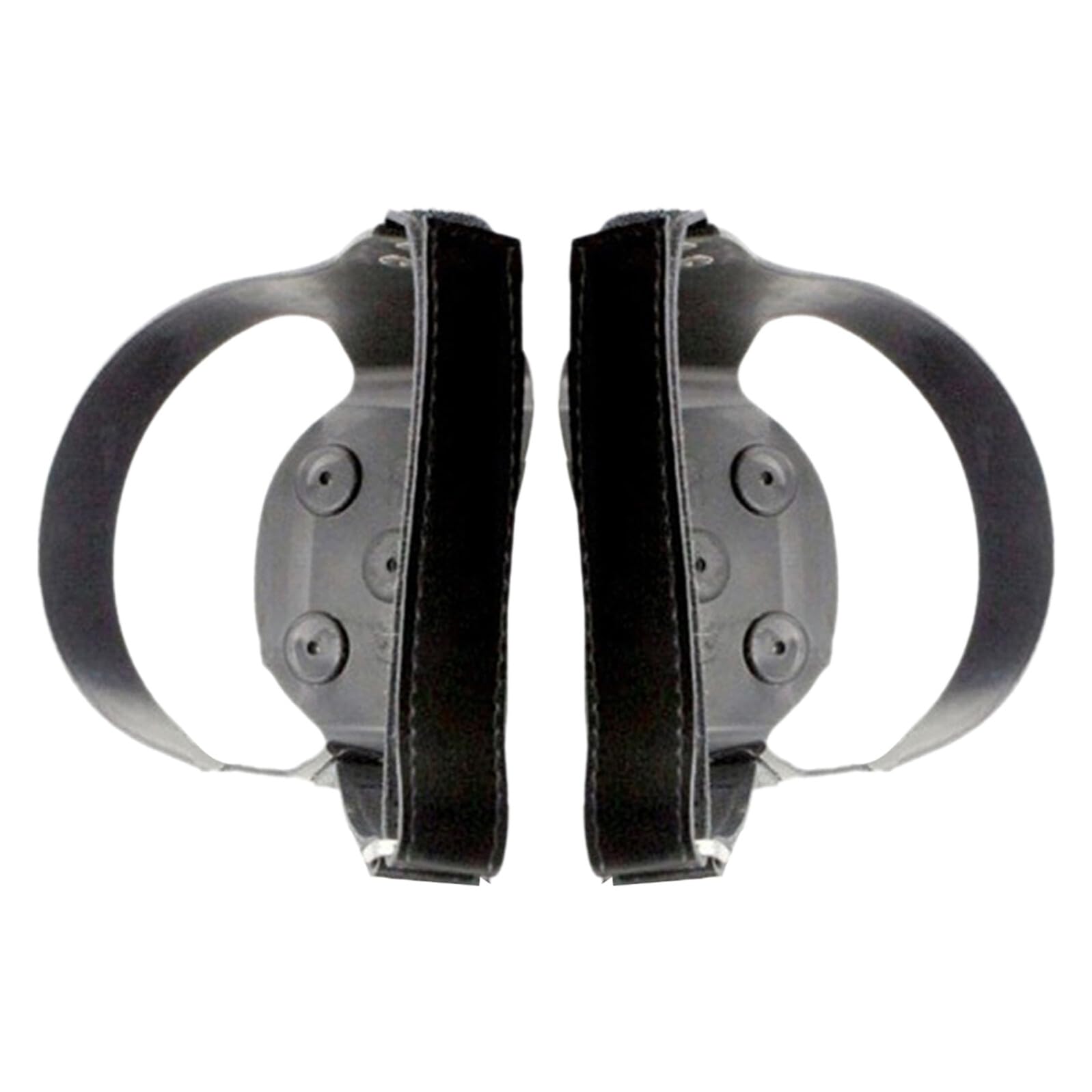 Crampons per Scarpe da Montagna 4 Denti -38 in Silicone Nero | 1 Paia, Design Striscia Riflettente, per Alpinismo e Arrampicata, Struttura Heavy Duty Leggera e Robusta Stile Casuale