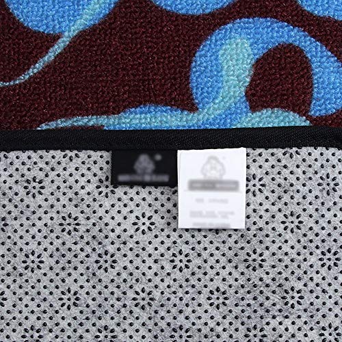 Alfombra dormitorio de personalidad simple, tapete geométrico cuadrado resistente para sofá 4