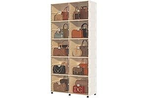 10 Cubbies Handbag Storage Organizer: A Superior Closet Solution