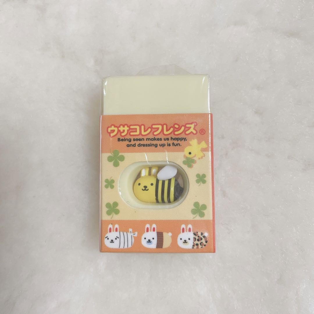 Amazon | ウサコレフレンズ 消しゴム けしごむ 平成レトロ