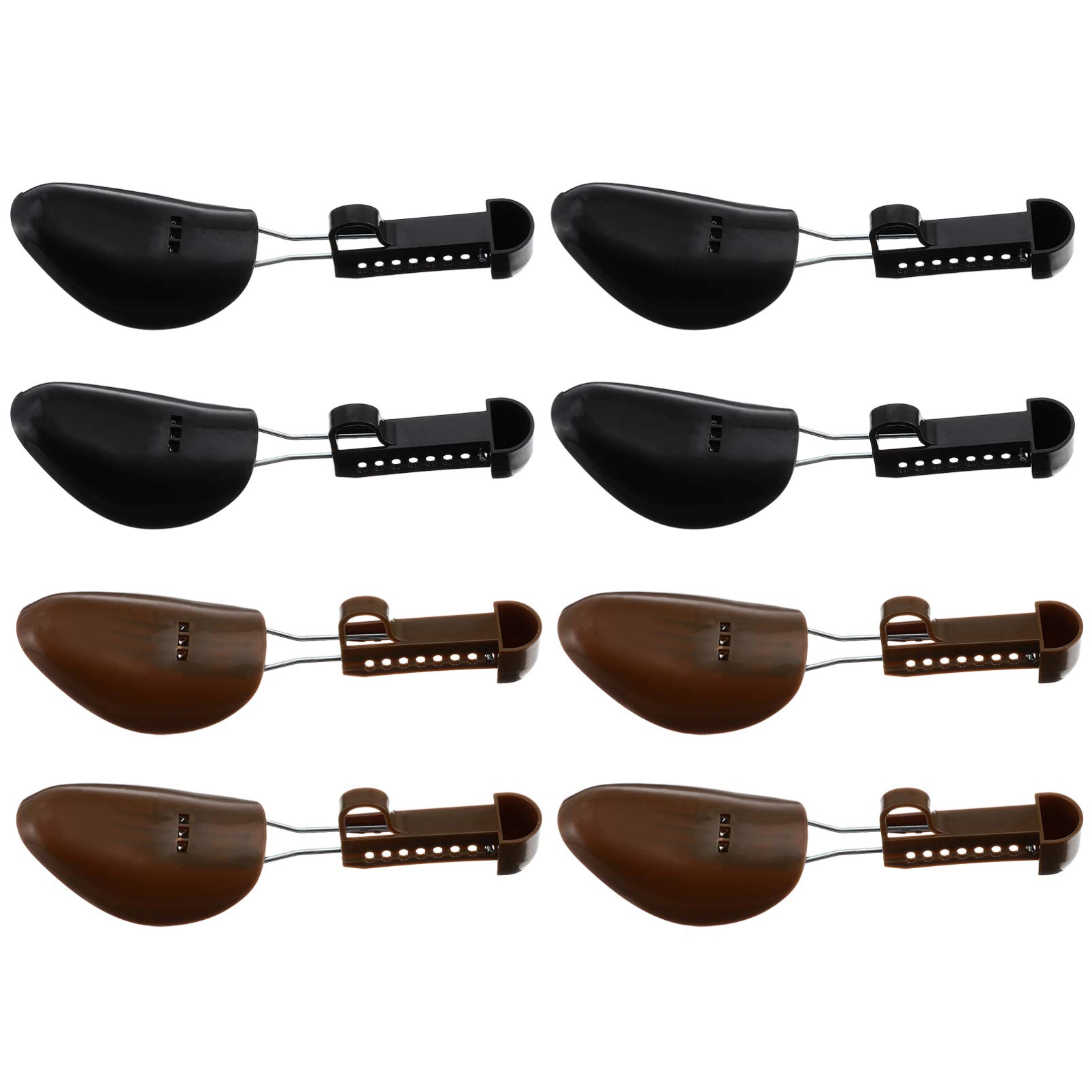 Healifty 4 Pairs Adjustable Shoe Stretcher Keep Shape Shoe Trees Easy to Use Shoe Tree Extender for Wide Feet