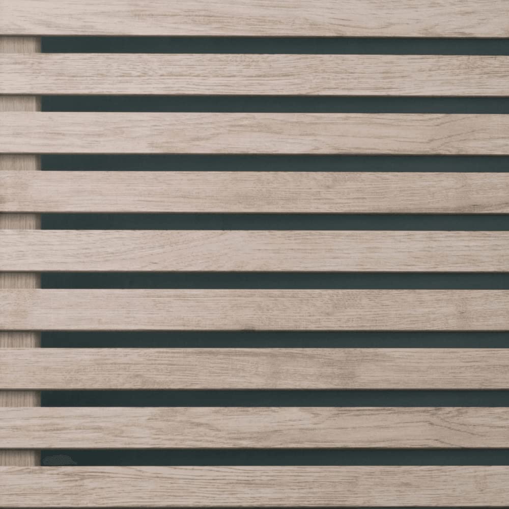 Yöl Dark-Sample Sample Dark Wood Slat Effect Wallpaper Brown Modern Contemporary