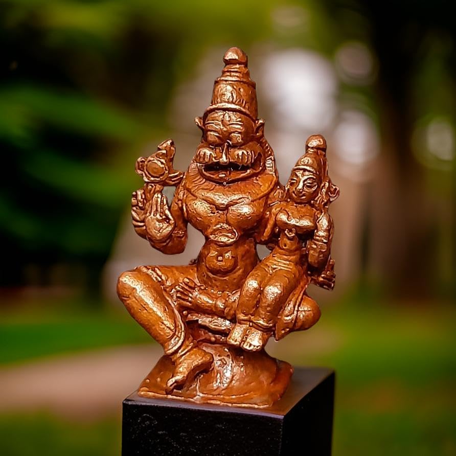 Image of Copper Lakshmi Narasimhar Idol 1.5 in | 50g