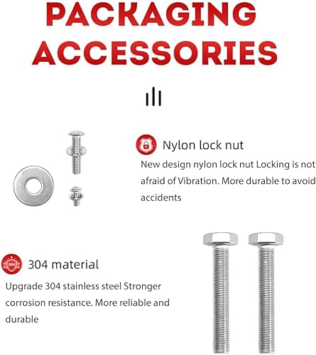 Miniatura 4 de Barra de protección de 3.81 cm de ancho para motocicletas, barra de protección del motor para Honda VT1300 Interstate Sabre Stateline 1300 (Plata)