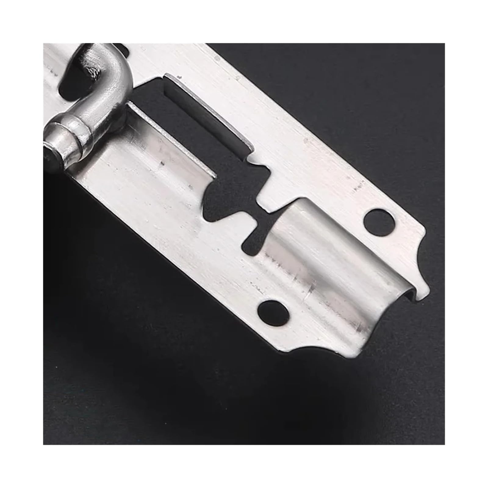 Hebilla de cerradura seguridad puertas acero inoxidable, pestillo ventana, pernos torre puerta corredera engrosados ​​de alta resistencia, ferretería for el hogar(11cm,5PCS)