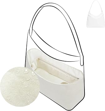 DGAZ Ange/Altois/Saint/Louis/Boem Hobo DuPont Paper & Silk Tyvek Ultra Thin Inner Bag Waterproof Ultra Lightweight Soft Bag-in-Bag Bag Organizer for Go-yard Goyard-l Anjou/Artois/Saint Louis/Hobo