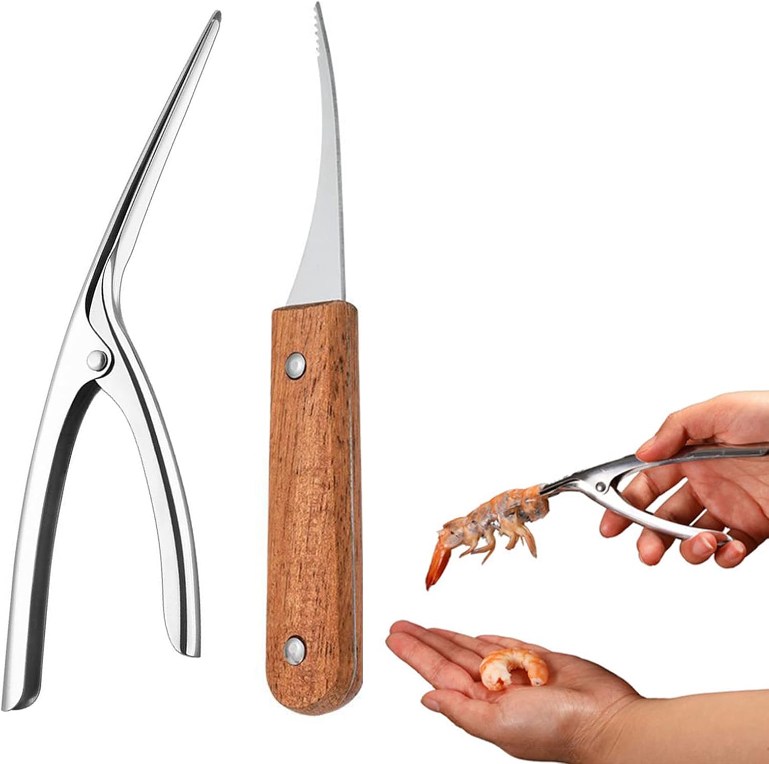 Shrimp Peeler, Gamberetti Peeler, Gamberetti Pelapatate, Gamberetti