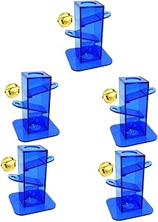 POPETPOP 5 Pçs Papagaio Forrageamento Interação Brinquedos Papagaio Empilhamento Brinquedo Escalada Brinquedos Pássaro Pássaro Bico Moagem Brinquedos Papagaio Quebra-Cabeça Brinquedos