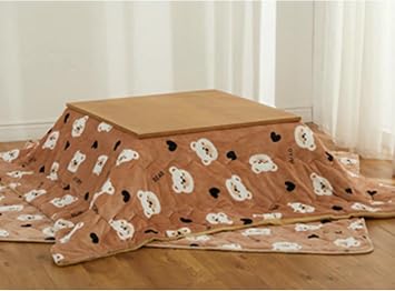 Kotatsu Table with Heater,Japanese Wooden Folding Coffee Table,Heating Tables Set,Winter Stove Desk with Futon Comforter,for Livingroom Bedroom