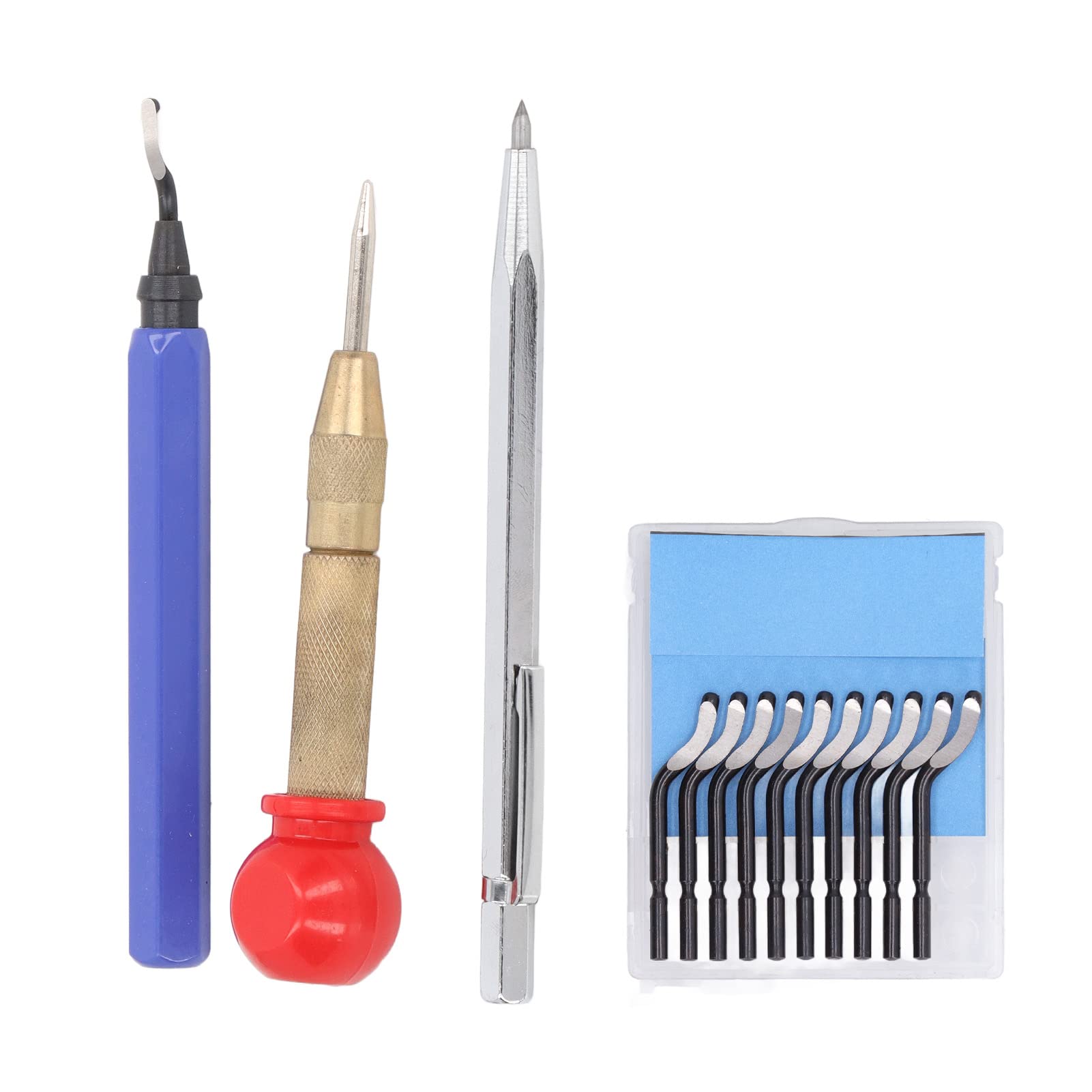 Glarks 11-teiliges Entgratungswerkzeug Set - Profi Werkzeug Für Glatte Kanten