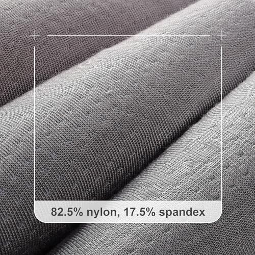 Men's Underwear Boxer Briefs Cooling Mesh Breathable Moisture-Wicking Ice silk Underwear For Men 4 Pack4