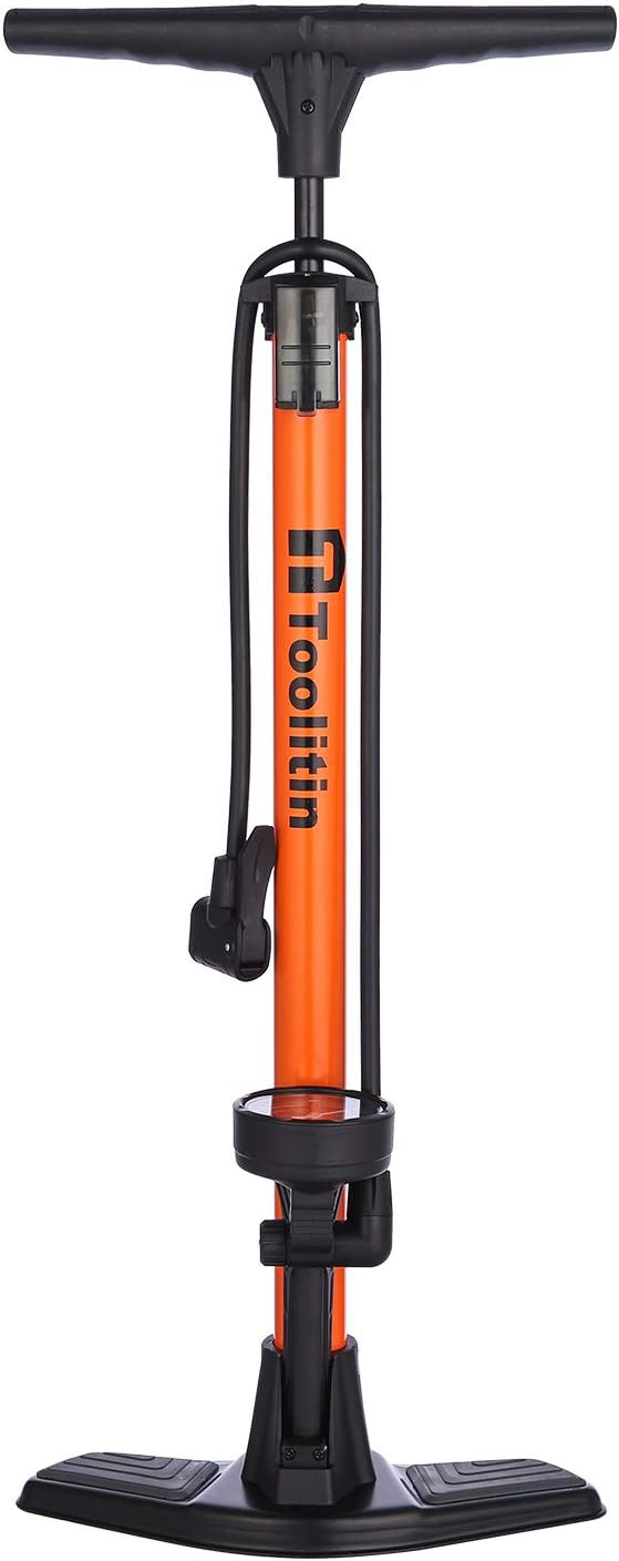 Bike Pump with Gauge