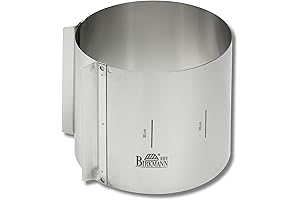 Adjustable Extra High Cake Ring 15 cm