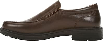 Deer Stags Mocassini Uomo Greenpoint Slip-On - Pelle Sintetica, Nero, 11.5 M US