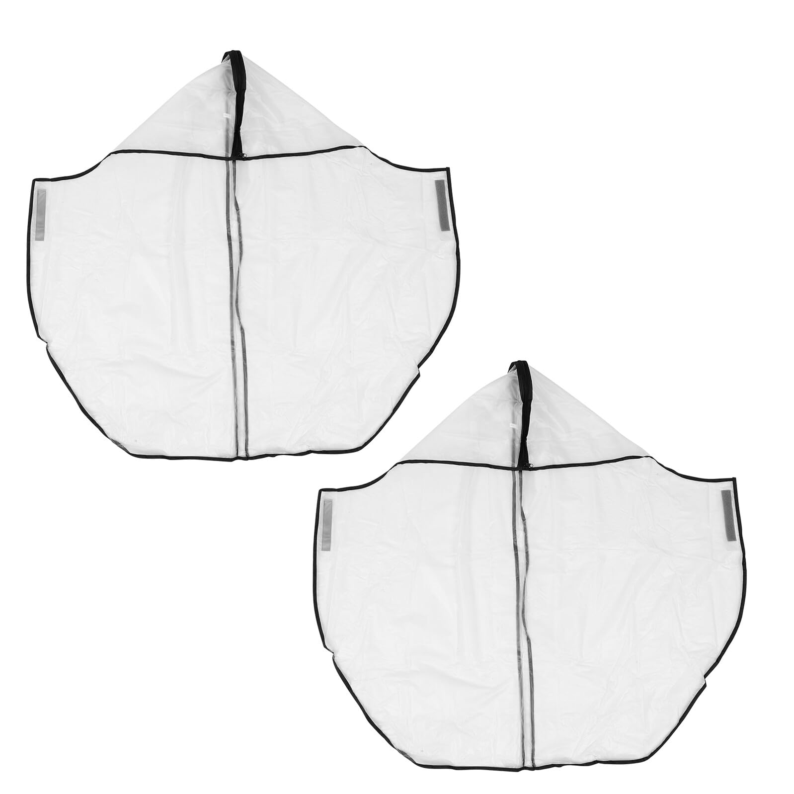 2 Piezas Funda Transparente para Bolsa de Golf Protección contra Lluvia y Polvo Cubierta Ligera para Carrito y Palos Uso Exterior y Competición