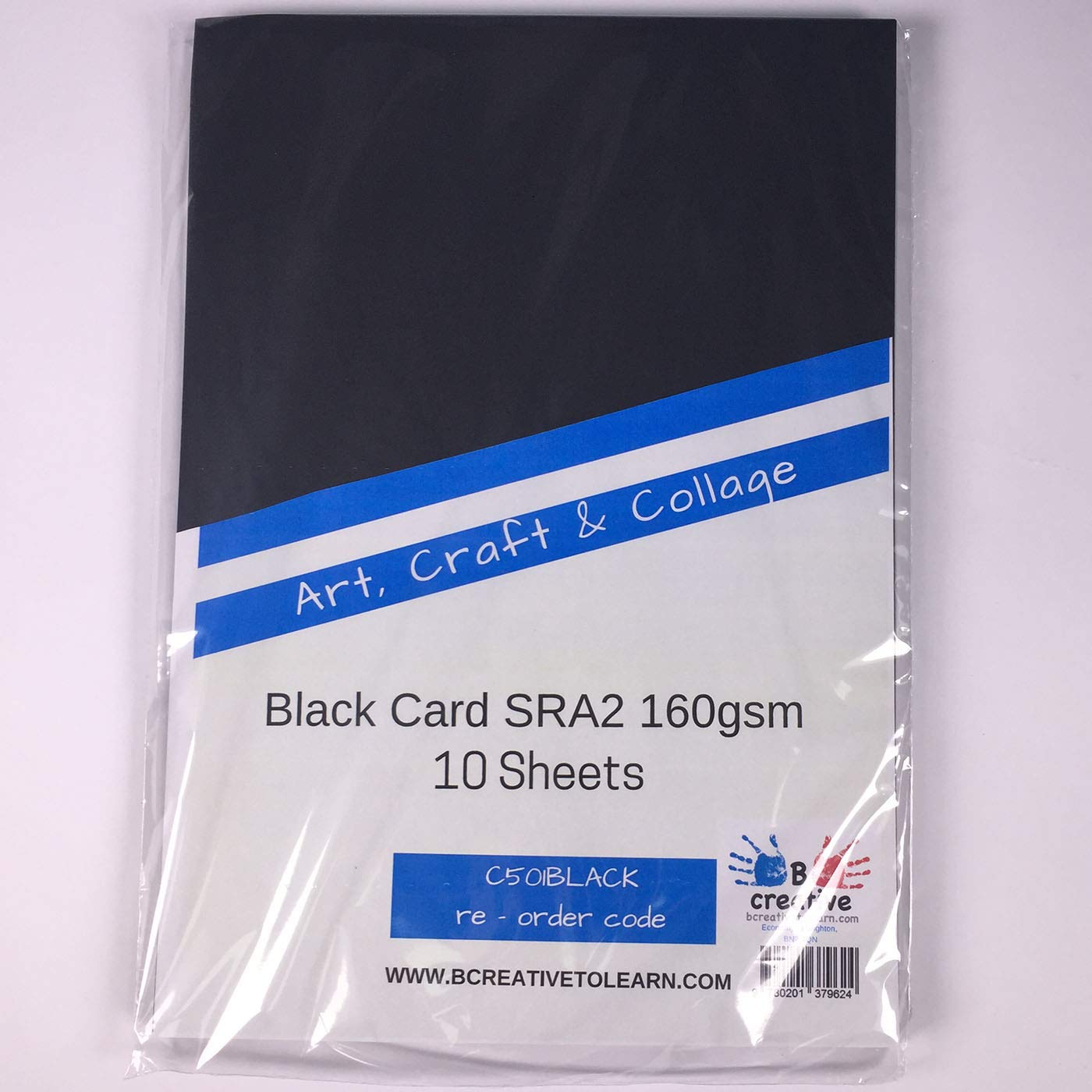 SRA2 Large Black Display Cardset - Cardstock Poster Mounting 10 Sheets 160gsm - Image 4
