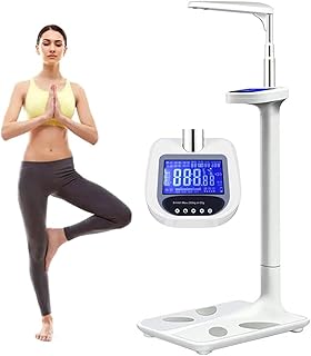 Digital Body Weight Scale, Physician Body Weight Scale,Height Body Fat Analyzer,with LCD Display,for Weight/Height/Obesity Value