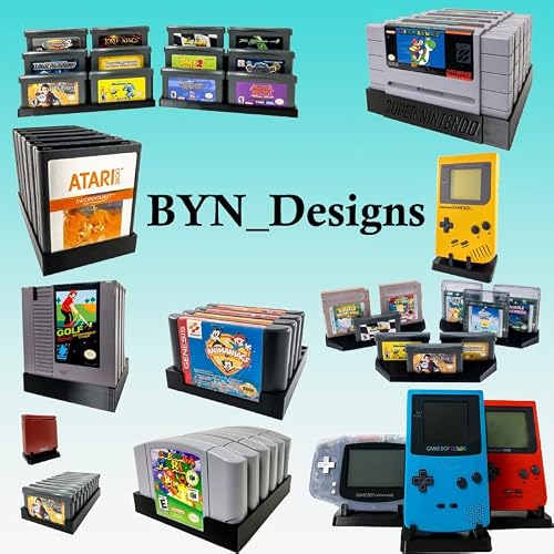 Game Holder For Nes - Tray Holds 6 Game Cartridges - Original Nintendo - Display Case #TOP6