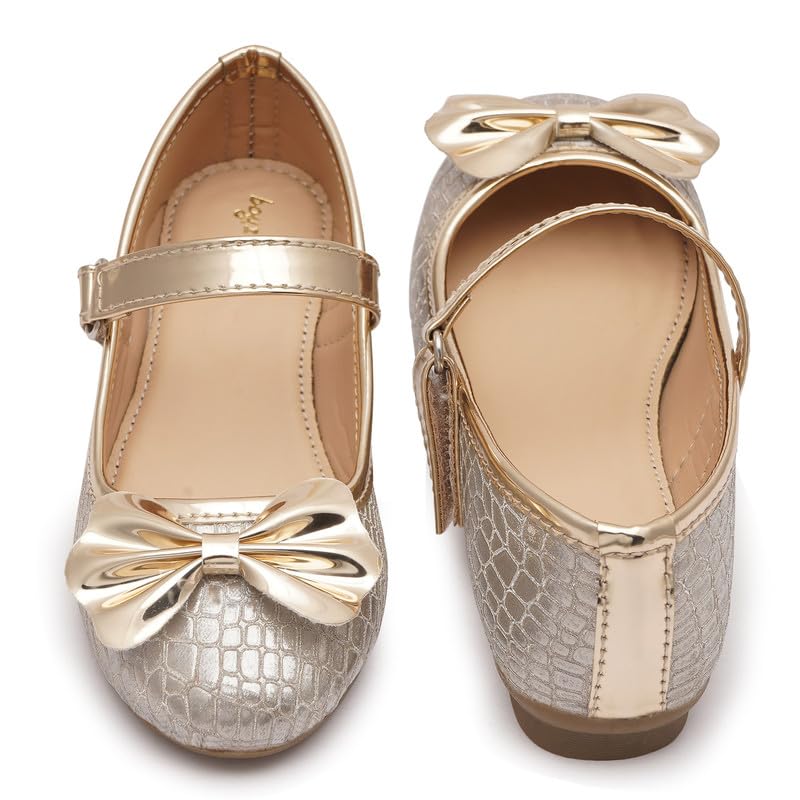 Image of BALLERINAS Kids - Footwear For Girls Comfortable Casual & Function | PU - Material |Design - BG5112| Closure- Velcro