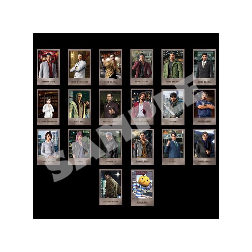 龍が如く　桐生一馬　トレーディングカード　10枚セット 龍が如く 桐生一馬 トレーディングカード 龍が如くスタジオ 公式