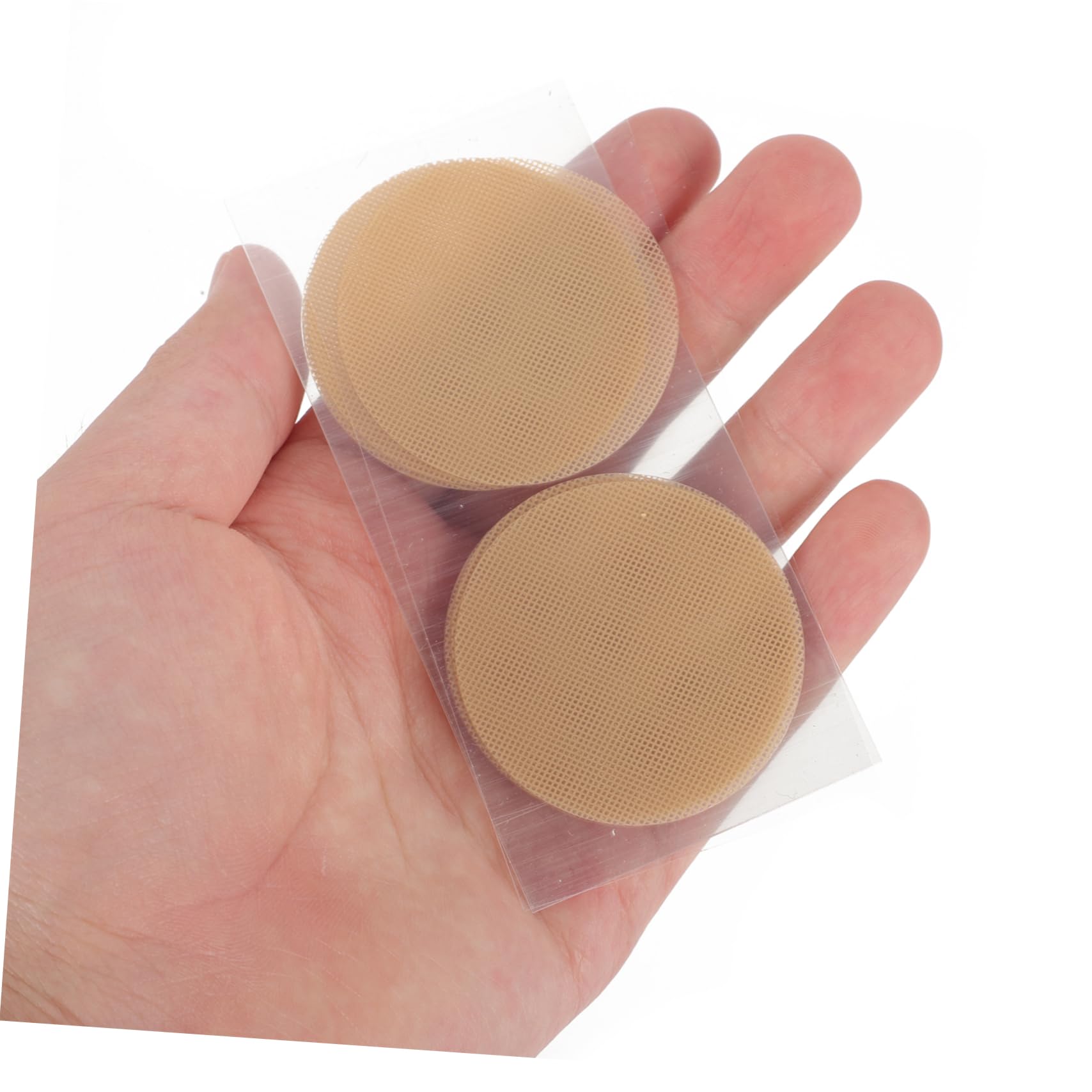 FOMIYES 20Pairs Protectors for Breathable for Sports and Running Invisible Hiders to Prevent Chafing and Enhance Comfort During Activities Beige