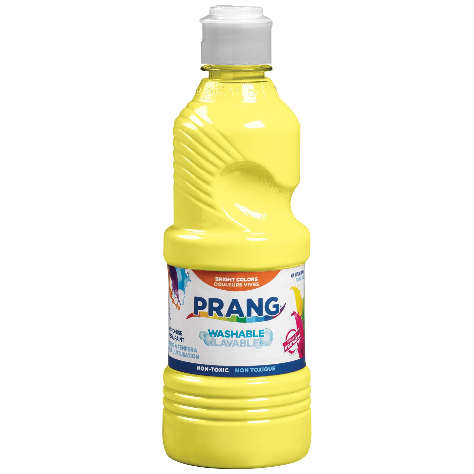 Prang Washable Tempera Paint, Yellow, 16 Oz., 1 Count