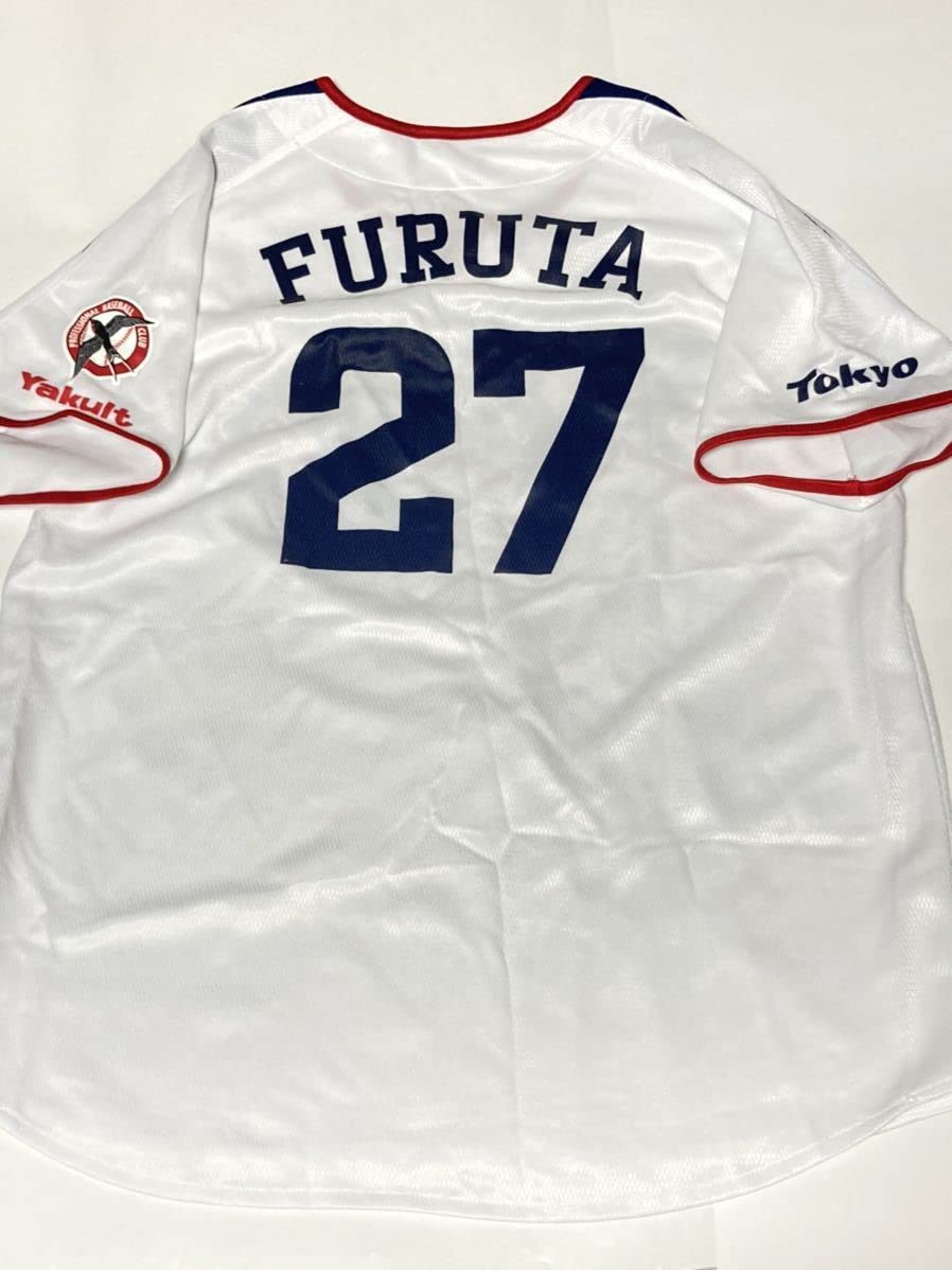 Amazon.co.jp: FREE 古田敦也 背番号27 東京ヤクルトスワローズ 
