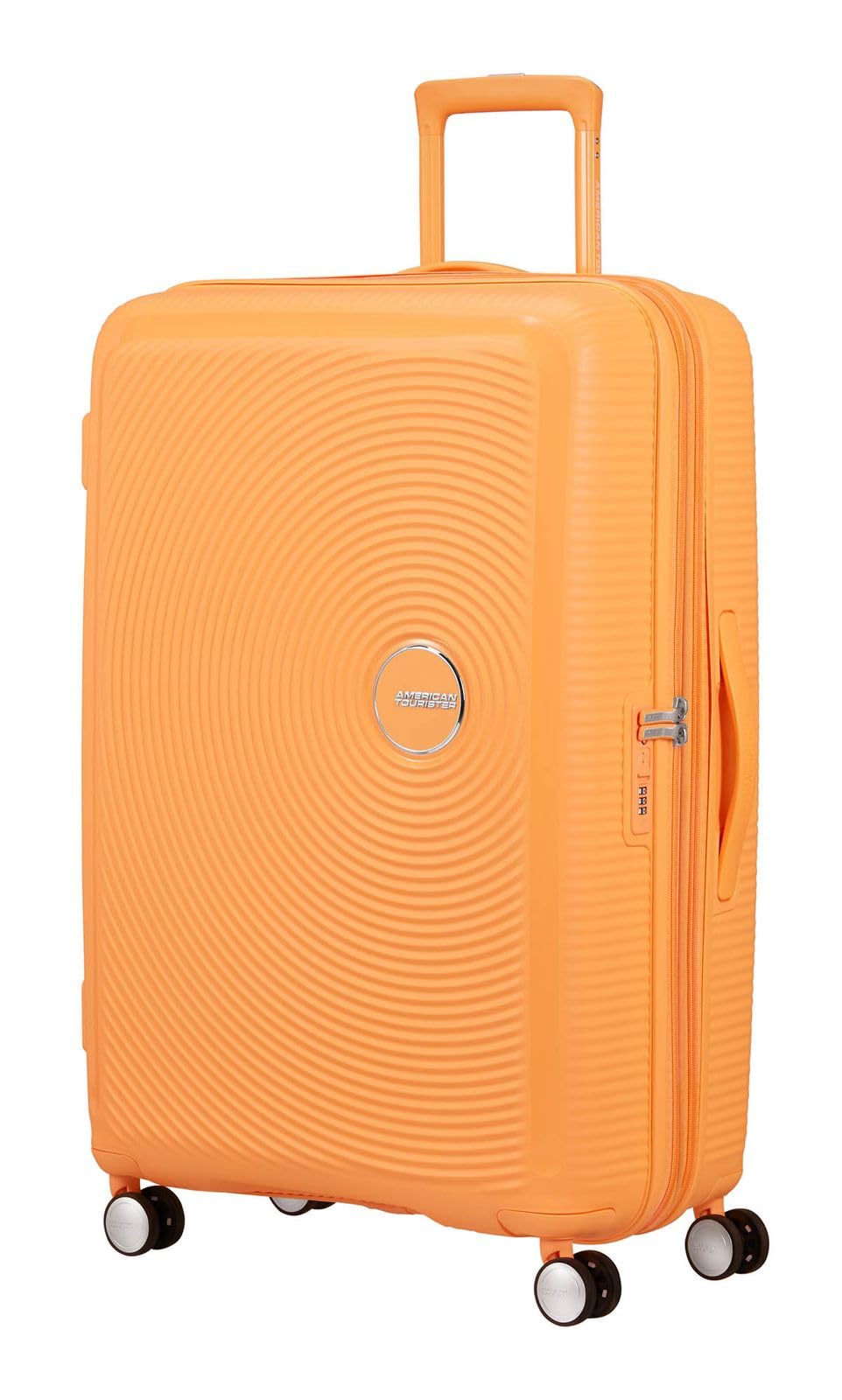 American Tourister Soundbox Spinner 77/28 TSA EXP Trolley Papaya Pop Albaricoque