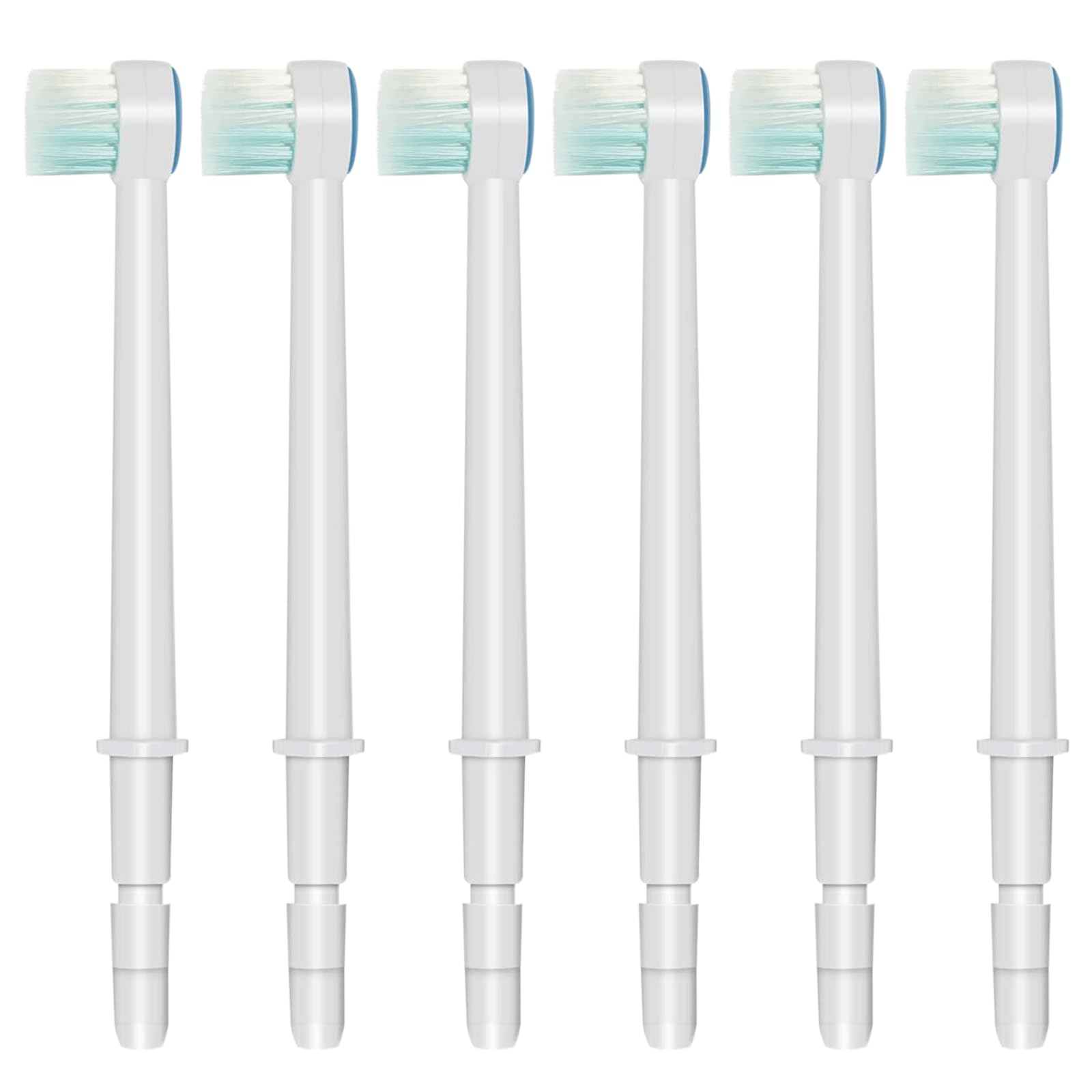 Replacement Tips for Waterpik Aquarius Water Flosser Waterpik Toothbrush Replacement Heads Toothbrush and Oral Irrigators (6 Brush Head Tips)